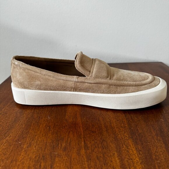 Vince Ghita Suede Platform Penny Loafers - Picture 3 of 10